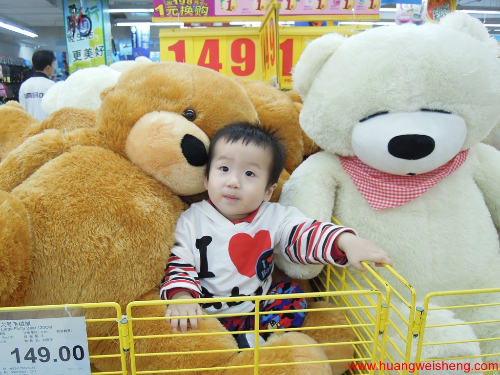 Teddy Bear and Weisheng / 玮晟和大熊 1